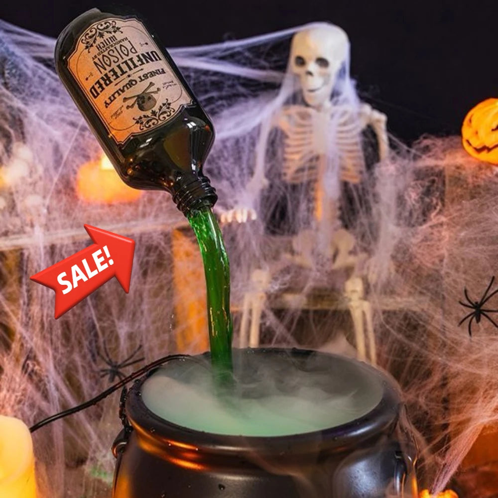 Halloween Decorations Personalized Gifts With Floating Bottle Skull LED Lights For Spooky Witchcraft Theme Home Party Props